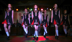 Carey Academy Russia Irish dancers