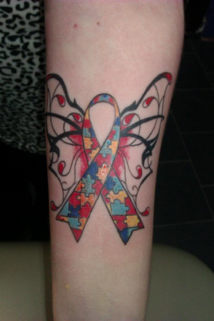 Autism ribbon