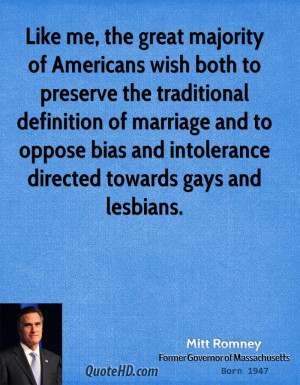 Like me, the great majority of Americans wish both to preserve the ...