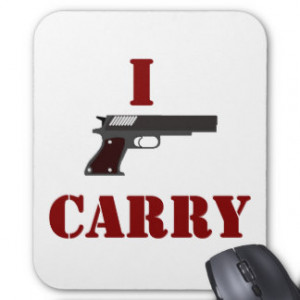 Pro Gun Quotes Mouse Pads