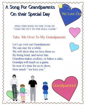 Top Grandparents Day Crafts And Poems: Take Me Over To My Grandparents ...