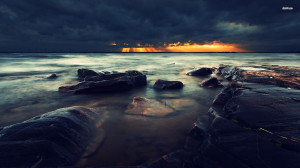 Ocean Storm Clouds Free Desktop Backgrounds chillcover.com Ocean Storm ...