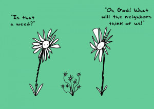 doodle by andre: perennial peer pressure