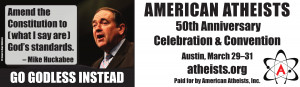 ... Two More Billboards in Texas, Featuring Rick Perry and Mike Huckabee
