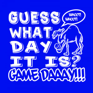 Game Day - Volleyball T-shirt by VictorySportsGraphics