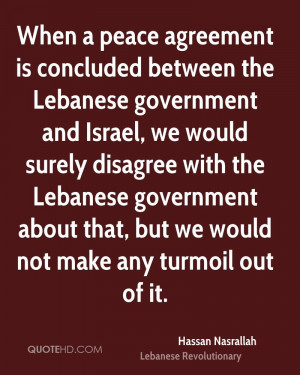 Hassan Nasrallah Peace Quotes