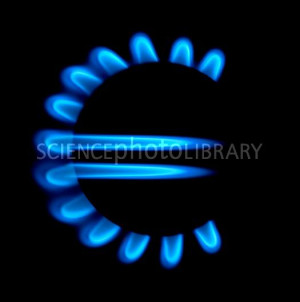 Cost of gas, conceptual image