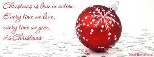It’s Christmas Facebook Timeline Profile Cover