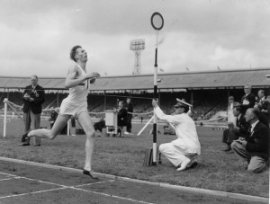 10. Sir Roger Bannister, first runner to run a sub-4 minute mile