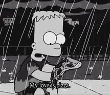 ... simpsons, tumblr, grunge quotes, First Set on Favim.com, my love is