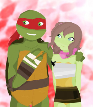 TMNT 2012- Mona and Raph 5 by Squira130