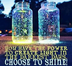 choose to shine