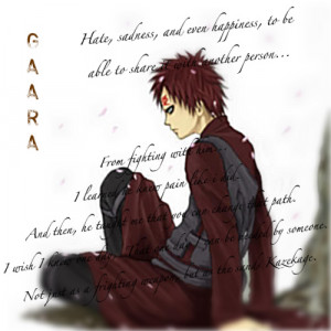 Gaara Quotes Tumblr