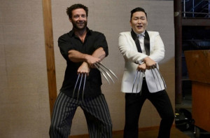 Hugh Jackman et Psy dansent le Gangnam Style sur le tournage du film ...