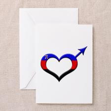 Polyamorous Male Greeting Card for