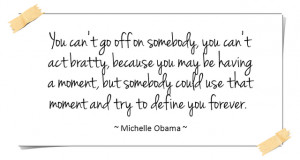 Quote: Michelle Obama