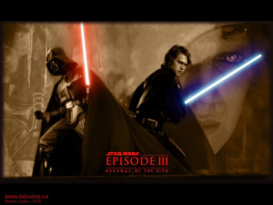 Star Wars: Revenge of the Sith Anakin and Darth