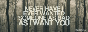 Want You Facebook Covers