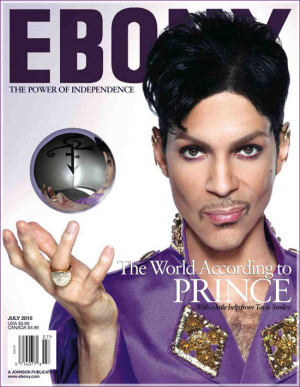 Prince está na capa da edição de julho da revista americana 