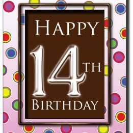 Happy 14th Birthday Chocola...