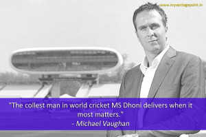 Michael Vaughan, Retired English Cricketer who represented Yorkshire ...