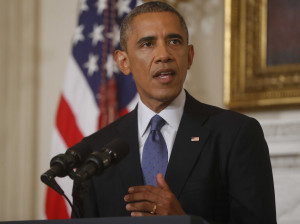 image: Barack Obama white house speech iraq]President Barack Obama ...