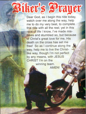 Bikers Prayer Bikersprayer