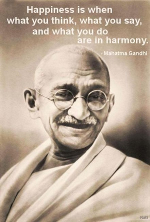 Gandhi quote - Click image to find more Quotes Pinterest pins