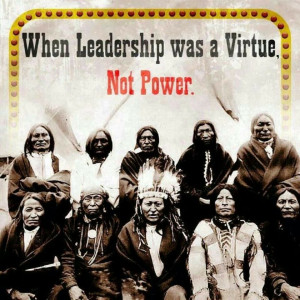 Native American Indians Leadership