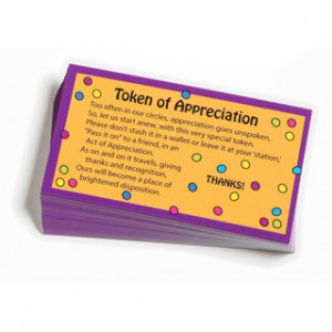 Token of Appreciation Cards (set of 25)
