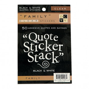 Die Cuts With A View™ Family Quotes Sticker Stack - OrientalTrading ...
