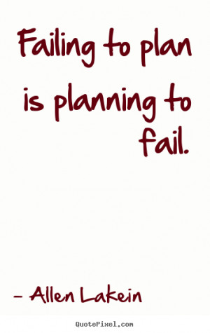 Inspirational Quotes About Planning