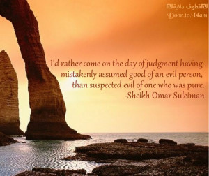 ... evil of one that was pure. Sheik Omar Suleiman. Allah Islam Quran