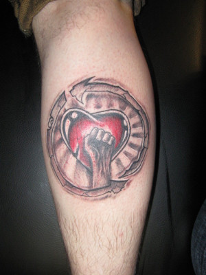 Rise Against Fist Tattoo