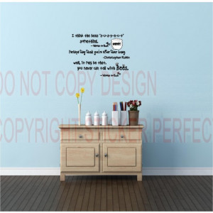 Wall Decals / Quotes / I think bees suspect something. Winnie the pooh