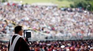 Mitt Goes To Lynchburg For Speech At Liberty University