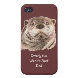 Otterly World's Best Dad Humour Quote for Father
