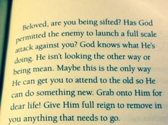 Beth Moore Bible Teacher. Quote...Grab Hold to God! It's the only way ...