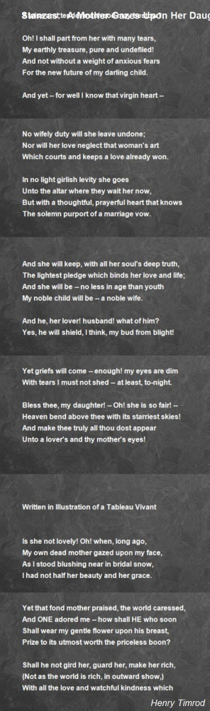 stanzas-a-mother-gazes-upon-her-daughter-arrayed-for-an-approaching ...