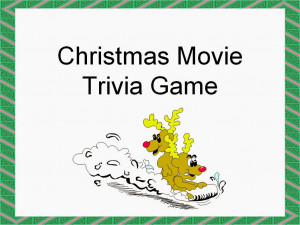 Christmas Movie Quote Trivia Game