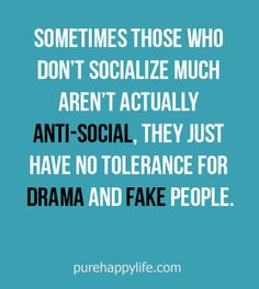 ... those who don’t socialize much aren’t actually anti-social More
