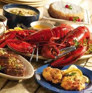 Wow, what a romantic gift. Receive a live lobster dinner package for ...
