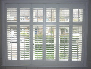 White Plantation Shutters for Windows