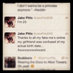 Jake Pitts is 23 More