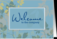 New Employee, Welcome to the Company card - Product #671339