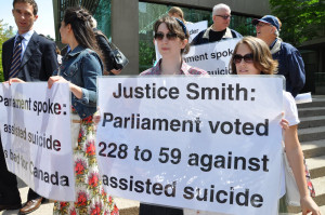 Anti-Euthanasia Rally in Vancouver