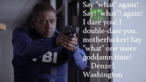 Samuel L Jackson interviewer’s favorite film quote