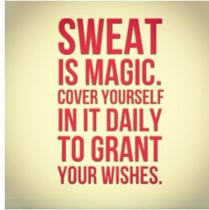 ... Even if its your rest day, get on the treadmill and work up a sweat