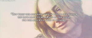 LOTR + favourite Éowyn quotes