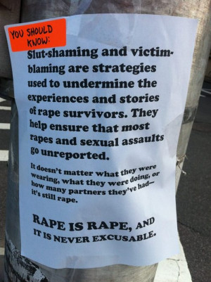 :socialismartnature:(Photo) Awesome anti-rape & victim-blaming ...
